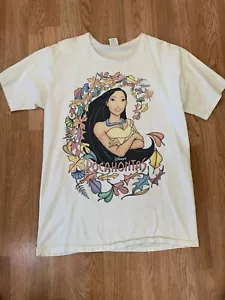 Vintage 90s Disney Pocahontas T-shirt - Picture 1 of 5