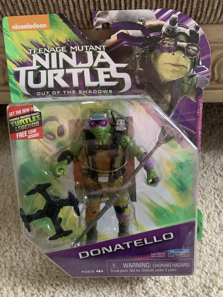 Teenage Mutant Ninja Turtles Movie 2 out of The Shadows Donatello Basic Figure