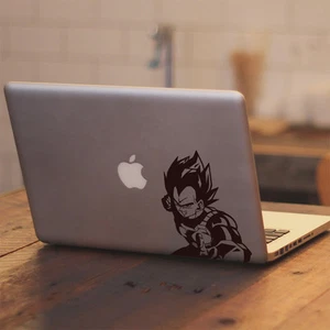 Dragon Z Vegeta Punching Anime for Macbook Air Pro 11 13 15 17" Decal Sticker - Picture 1 of 2