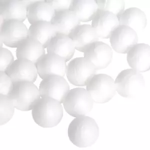 100Pack Mini Craft Foam Balls Smooth Polystyrene Foam Balls for Party - Picture 1 of 6
