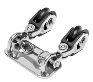 LASER AL-5849 ILCA XD s/s Deck Plate & Blocks - Picture 1 of 1