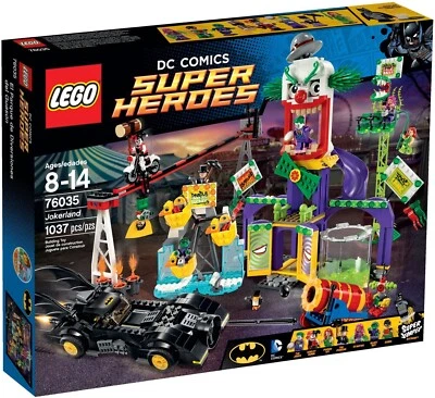 LEGO 76035 Jokerland DC Comics Batman New Sealed Mint Discontinued  - image 1 of 2