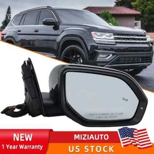 Passenger Side Door Mirror w/ Blind Spot For Volkswagen Atlas 2018-2021 Right - Picture 1 of 11