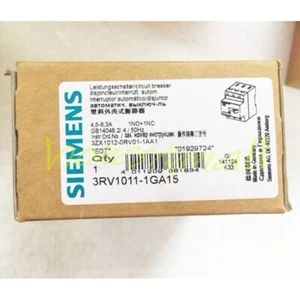1PC Siemens 3RV1011-1GA15 Schalter Neu - Bild 1 von 4