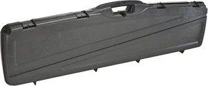 Double Rifle Case Hard Shotgun Single Scoped Locking Padded Storage Carry - Picture 1 of 4