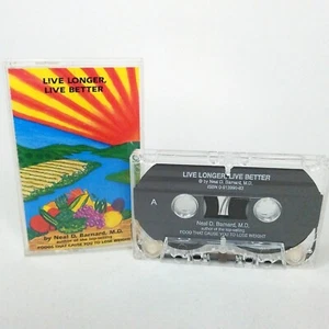 Neal D. Barnard, M.D. Live Longer, Live Better Audiobook Cassette - Picture 1 of 3