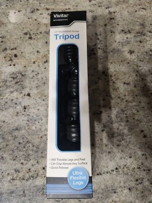Vivitar 10" Rubberized Spider Tripod - Image 1 of 4