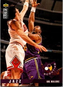 1995-96 Collector's Choice #347 Karl Malone - Picture 1 of 2