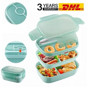 Brotdose Brotbüchse Butterbrotdose Brotzeitbox Lunchbox Vesperdose Kinder1900ml - Bild 1 von 12