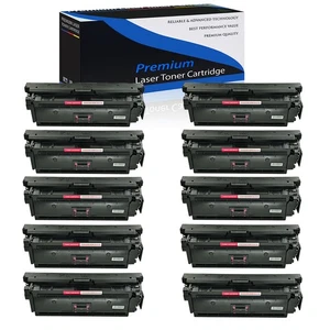10 PACK - Magenta CF363X 508X Toner For HP Color LaserJet  MFP M577 M552dn M553n - Picture 1 of 24