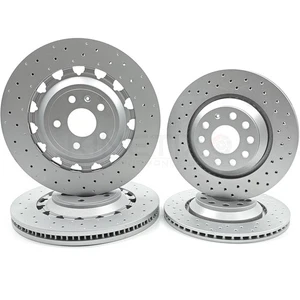 FOR AUDI RS3 8V 2017-2020 FRONT REAR BRAKE DISCS 8V0615301R 370mm 310mm - Picture 1 of 19