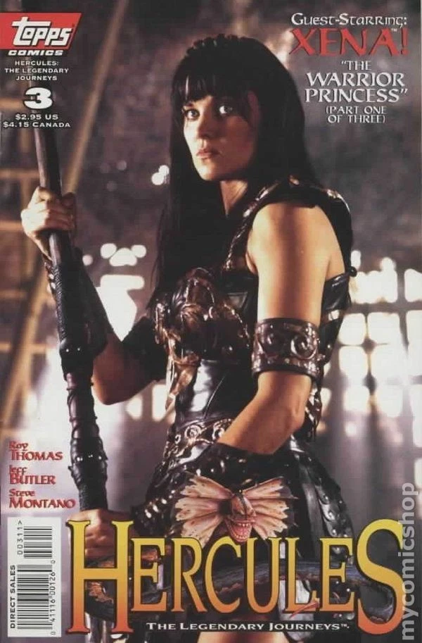 Hercules the Legendary Journeys #3B FN+ 6.5 1996 Stock Image - Image 1 of 1