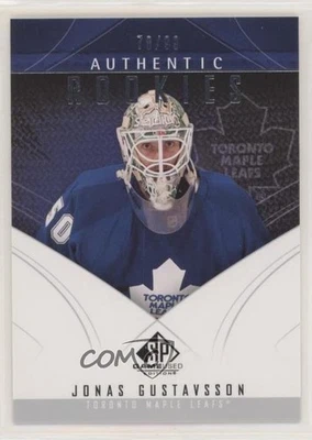 2009 SP Game Used Edition Authentic Rookies /99 Jonas Gustavsson #197 Rookie RC - Image 1 of 2