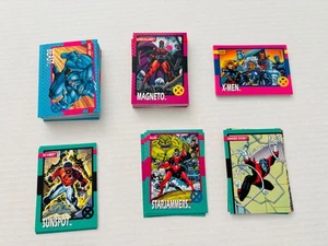 Marvel X-Men Serie 1 Impel Trading Card Set 1992 komplett Base, 100 Karten - Bild 1 von 13