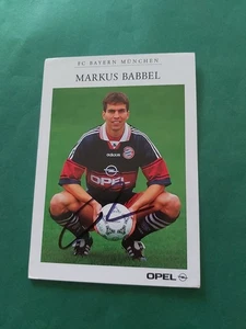 FC Bayern München , M. Babbel , Autogrammkarte, Fussball - Picture 1 of 2