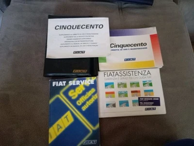 Manuale uso e manutenzione Fiat Cinquecento - Immagine 1 di 4