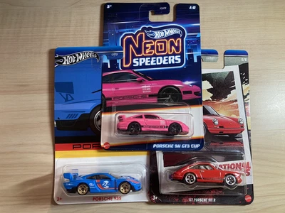 Hot Wheels Porsche 934 Turbo y Panamera Hybrid últimos modelos 2025 nuevos en tarjetas Foto 1 de 4