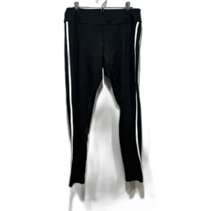 EXPCore Jogginghose Damen Gr. Large Sportbekleidung schwarz gestreift schmales Bein Leggings - Bild 1 von 9