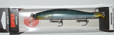 Rapala Ripstop Minnow RPS-12 RPS12 CBN SUSPENSIÓN RIP CEBO 4.75" CARBONO Foto 1 de 3