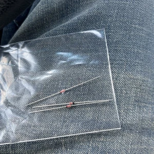 Kristallradio Festdioden. Kommt mit Plänen für Crystal Radio. 3 in einem Paket. - Bild 1 von 2