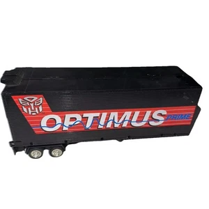 Vintage G2 Optimus Prime Trailer Only 1992 Transformers Incomplete - Black - Picture 1 of 10