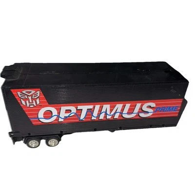 Vintage G2 Optimus Prime Trailer Only 1992 Transformers Incomplete - Black - Image 1 of 4