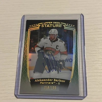 2024-25 Stature Auto /199 Aleksander Barkov - Image 1 of 2