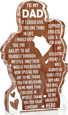 爸爸儿子礼物-爸爸生日礼物圣诞节爸爸-儿子  — 第 1/4 张图片