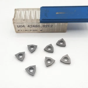 Komet W04 42480.0212 P1-R-P25 Carbide Turning Inserts 7pcs - Picture 1 of 3