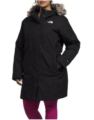 Parka The North Face Plus Arctic TNF negra NF0A7WMLJK3 para mujer talla 3XL Foto 1 de 4