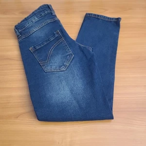 Ring of Fire Slim Fit Boys Jeans Size 8 Blue Casual Denim Pants - Picture 1 of 10