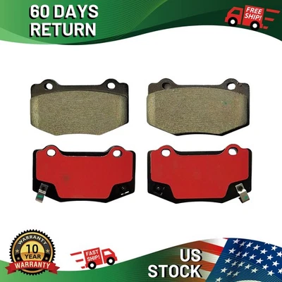REAR Ceramic Brake Pads for Chevrolet Camaro 2016 - 2022/Corvette 2014 - 2019 Foto 1 de 4
