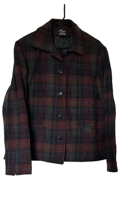 Chaqueta corta forrada a cuadros para mujer Alanni by Donnybrook de colección talla 16 Foto 1 de 4