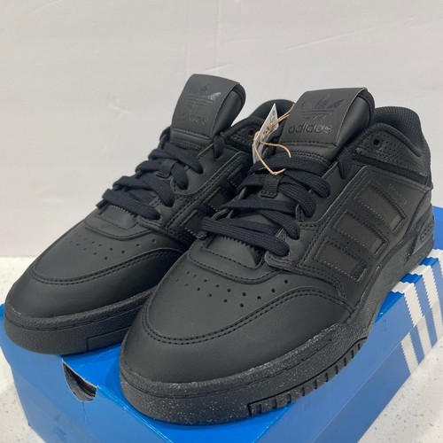 Adidas Drop Step Low J originali bambino taglia 6 5 tutte nere nuove IG1053