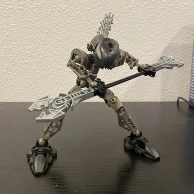Vintage LEGO Bionicle Black Rahkshi VORAHK 8591 No Kraata  - Image 1 of 4