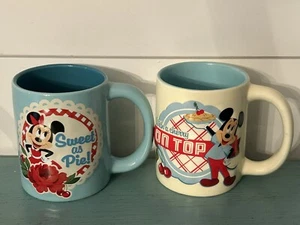 Taza de café Jumbo Mickey Minnie Mouse Walt Disney estilo retro cerezas ¡GUAU! - Imagen 1 de 1