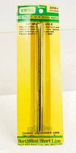 NWSL HO SCALE 2250-4 1/4" X 6" STEEL SHAFT OR AXLE  - Picture 1 of 1