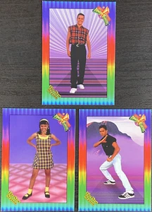 1995 Power Rangers The New Season Bonus Set of 3 RC Rocky Adam Aisha Rookie Card - Picture 1 of 2