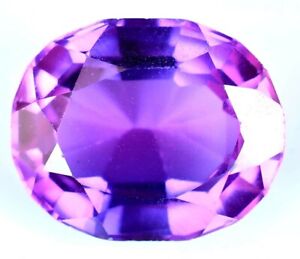 Natural Color Change Alexandrite Pink-Purple 5.35 CT Certified Treated Gemstone