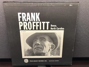 Frank Proffitt Reese North Carolina 12" LP Folk-Legacy Records FSA-1 First Press - Picture 1 of 8