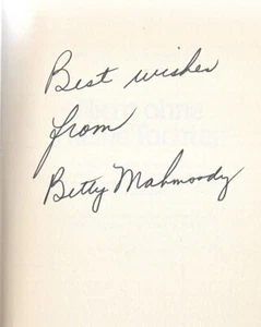 Betty Mahmoody Nicht ohne meine Tochter Widmung signiert selten - Bild 1 von 3