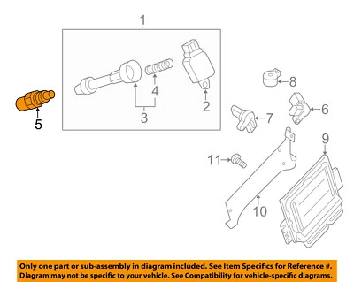 Bujía de encendido Nissan OEM 22401ZE01B Foto 1 de 2