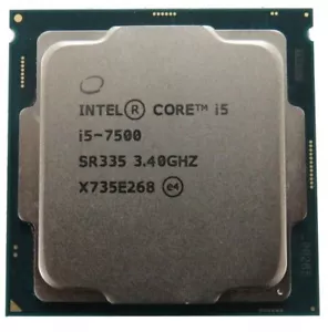 Intel Core i5-7500 SR335 3.4GHz Quad Core LGA 1151 Escritorio Procesador CPU - Imagen 1 de 1