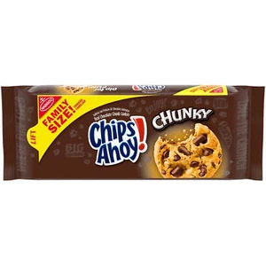 (3 pack) CHIPS AHOY! Chunky Chocolate Chip Cookies, Family Size, 18 oz,Crunchy - Picture 1 of 6