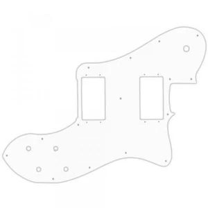 US PICKGUARD per FENDER® DELUXE MEXICO '72 REISSUE TELECASTER® 3Ply PG WHITE WBW - Foto 1 di 1