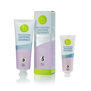 Beconfident Multifunctional Whitening Toothpaste Acai+Mint Regular + Travel Size - Picture 1 of 3