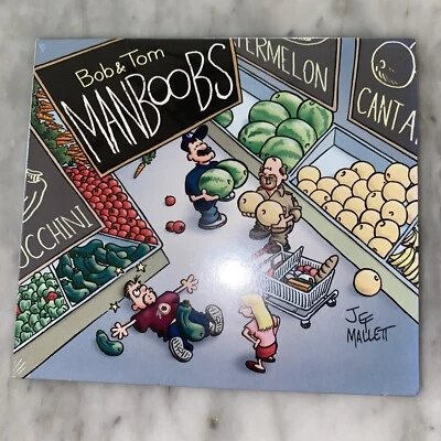 The Bob & Tom Radio Show-Man Boobs. 3 Disc CD DIGIPAK. 69 Tracks. Free Shipping! - Image 1 of 2