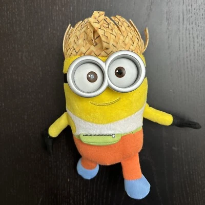 Ty Despicable Me 3 Minion Dave Plush 8 Inches 2017 Good Condition Used - Image 1 of 4