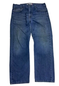 Levi's Mens 36X32 Medium Blue Denim 569 Jeans Loose Baggy Straight Y2K Style Vtg - Picture 1 of 16