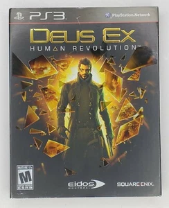 PS3 DEUS EX Human Revolution Video Game + Instructional manual 2011 - Picture 1 of 6